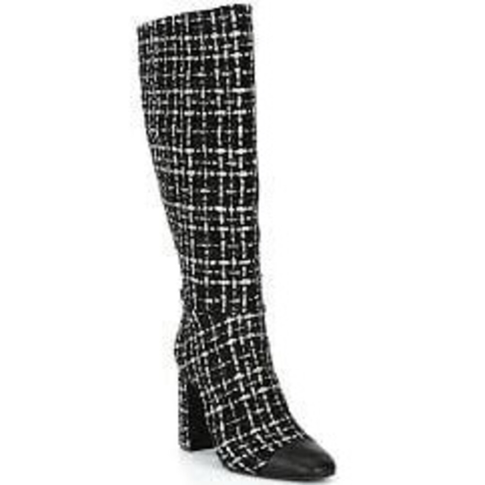 Steve Madden Ally-C Boucle Cap Toe Tall Boots Wide Calf 6.5 - Picture 6 of 7